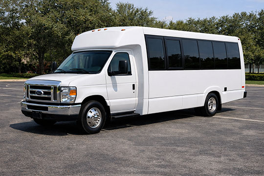 18-passenger minibus available for charter in Savannah, GA