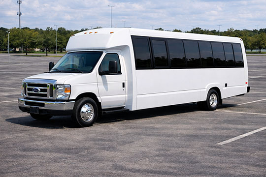 25-passenger minibus available for charter in Savannah, GA