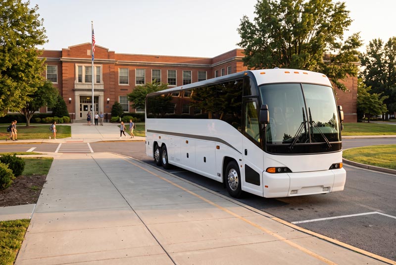 School Field Trip Bus Rentals in Savannah, GA