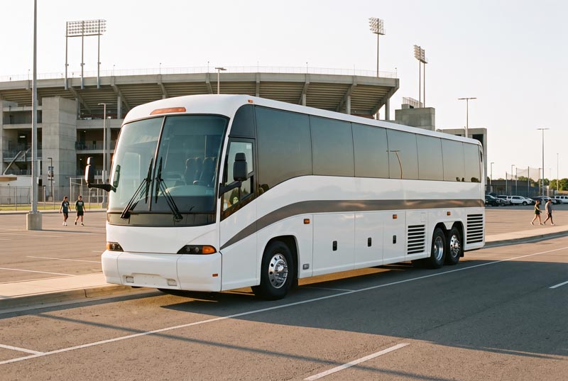 Sports Team Charter Bus Rentals in Savannah, GA