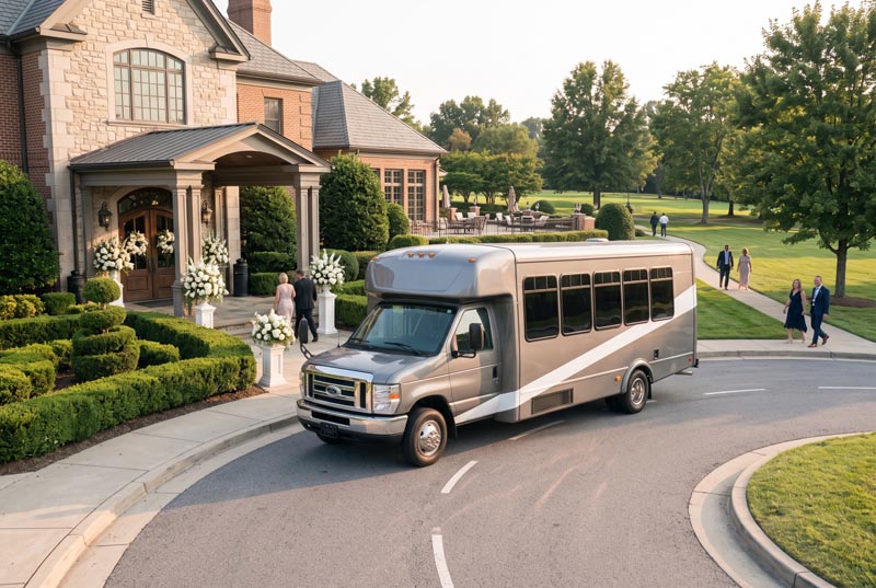 Wedding Shuttle Bus Services in Savannah, GA